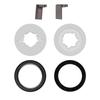 Clutch Washer Friction Ring Rhandlh Keyway Kit For Toro Super Recycler Mowers For Lawn Boy Silver and Gold Series Mowers