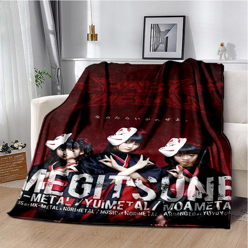 Pop Metal Band Throws Blanket for Kids Couch Sofa Travel Home Picnic Hiking Bed Beding Super Soft Flannel Blanket birthday gift