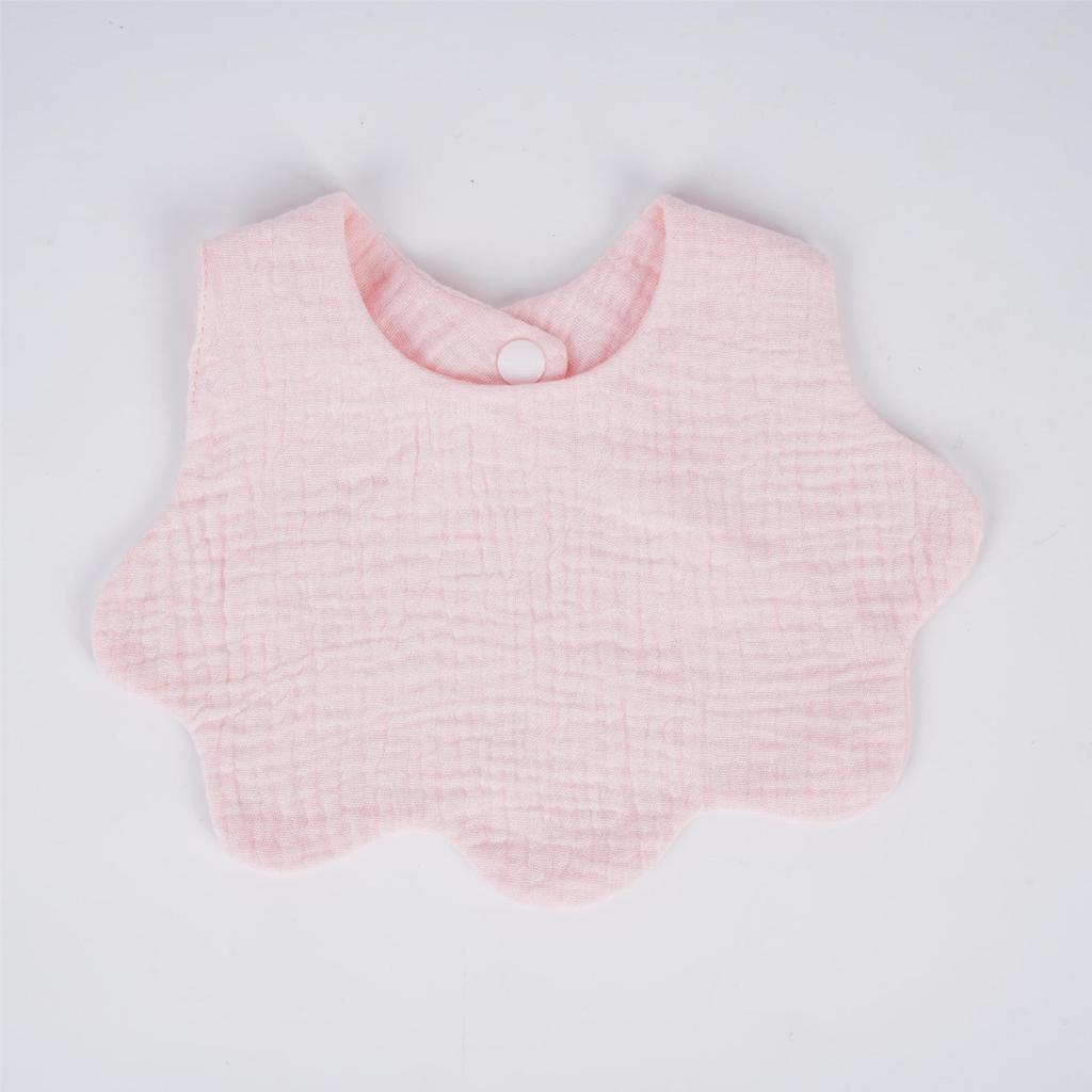 Baumwolle Weiche Baby Print Lätzchen Einfarbig Säugling Lätzchen Neugeborenen Spucktücher Bandana Schal für Kinder Junge Mädchen Füttern Speichel handtuch
