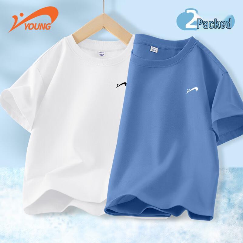 Guirenniao Kids' 2026 Summer Cotton Short-Sleeve T-Shirt