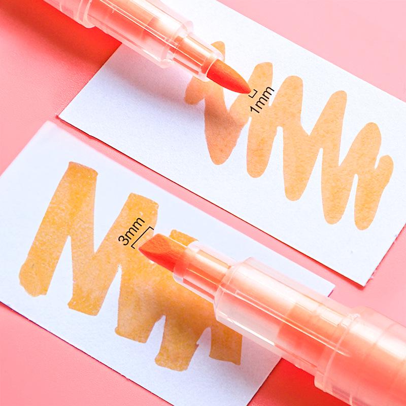 Fluoreszkáló filctoll diákoknak - Élénk színek jegyzeteléshez, kiemeléshez és fontos pontok rajzolásához.