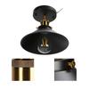 E27 Ceiling Light Industrial Black Wrought Iron Ceiling Lamp for Farm Kitchen Corridor 85?240V