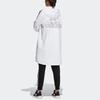 adidas Sport Training Lässige Fleecegefütterte Kapuzenjacke Damen Oberbekleidung Weiß HG1848