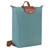 Longchamp Le Pliage Original Textured Logo Adjustable Wide Shoulder Strap Backpack Women Backpack Eucalyptus-Green 10284089P93