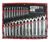 Combination Wrenches with Polished Head, Set 6-32, 25 Pcs. YT-0365 YATO