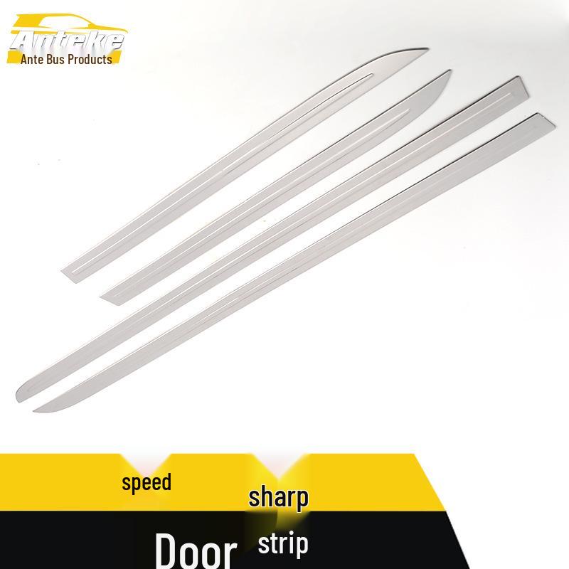 Surui Car Door Edge & Bumper Trim Anti-Scratch Scuff Strip Decor Accessories