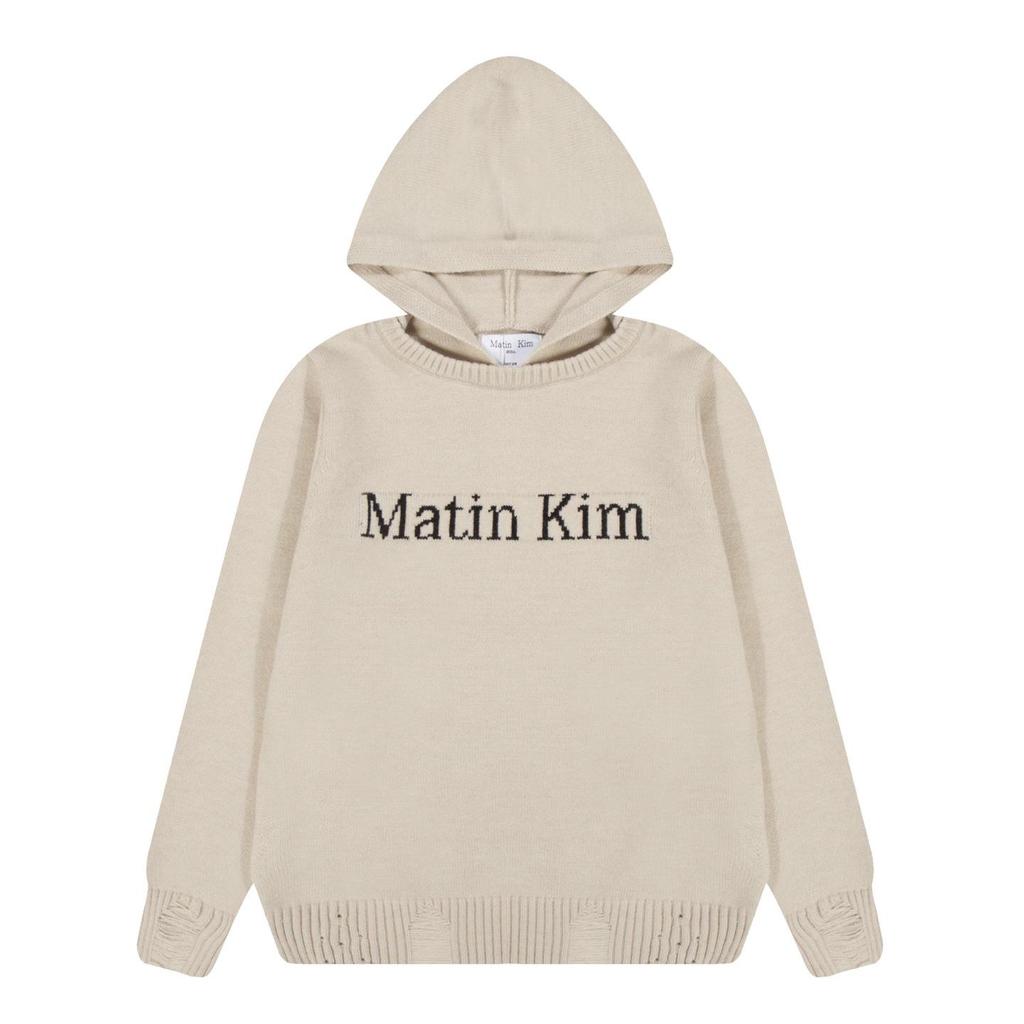 MK Trendy Cross-border Faux Two-piece Button Knit Cardigan Sweater