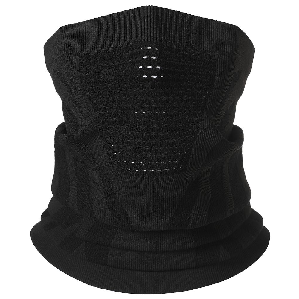 

AU Neck Gaiter Bicycle Cycling Scarf Soft Breathable Face Neck Cover (Black)