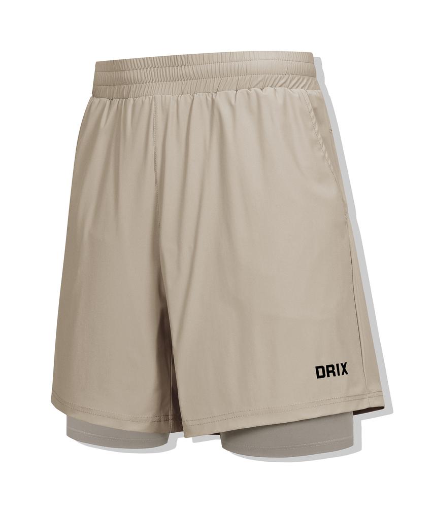 DRIX 2In1 Active Leggings Multi Shorts_5 Colors