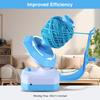 Yarn Winder Electric Yarn Ball Winder Non Slip Base Automatic Yarn Spinner Cake Dispenser Electric Spooler for Crochet Lovers