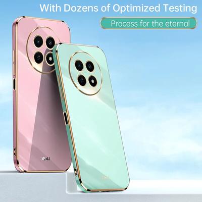Für Realme 12 5G Hülle Luxus Silikonbeschichtung Stoßfeste Handyhülle Für OPPO Realme12 Plus 12 Pro Plus Weiche Silikon Stoßfeste Schutzhülle