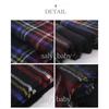 Autumn and winter black plaid scarf imitation cashmere large square scarf shawl women
