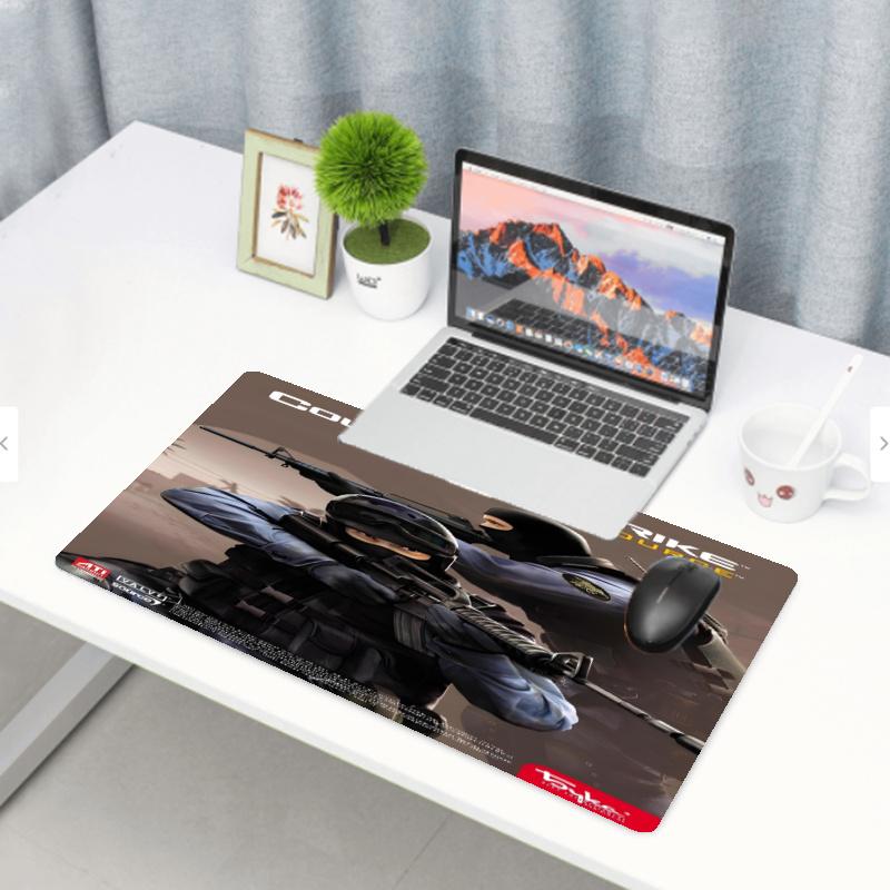 Counter Strike Print Mouse Pad, Anti‑Slip Desktop keyboard Mat, for PC Laptop Gaming Working Daily Use, Cool Festival Birthday Gift