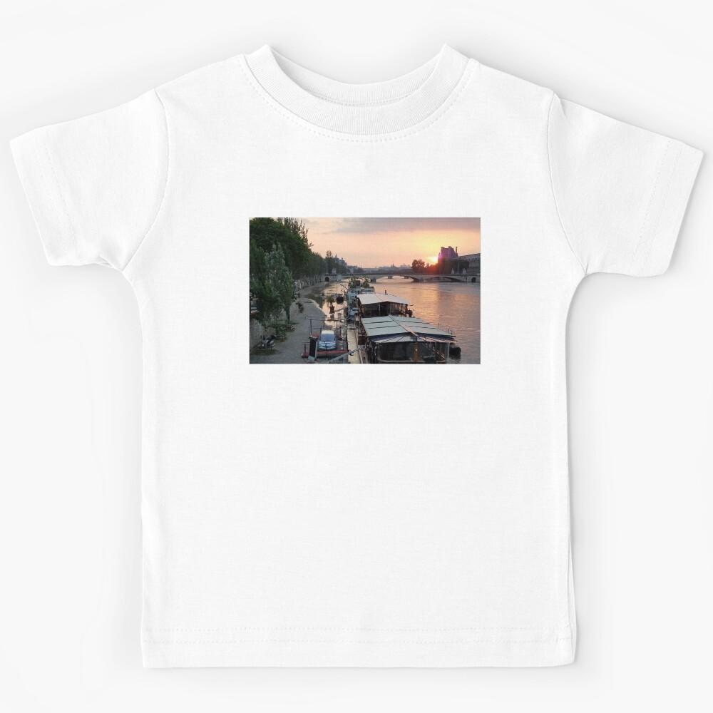 Paris Sunset Kids T-Shirt 100