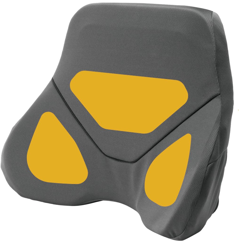 EXGEL Gaming Chair Back Gray Lower Back Lower Back Pain Gaming Made in Seat Urethane Foam Cushion, Cushion, Pain, Prevention, Lumbar, Chair, Japan,