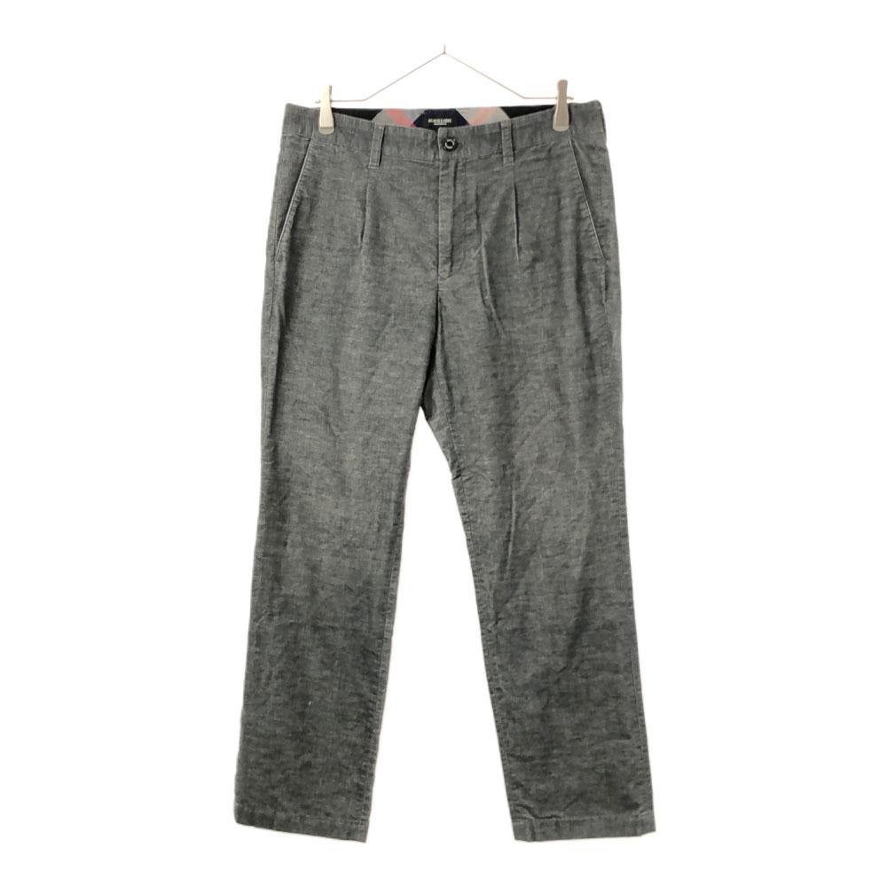 BLACK LABEL CRESTBRIDGE Sanyo Shokai tack Pants L gray Men's Used