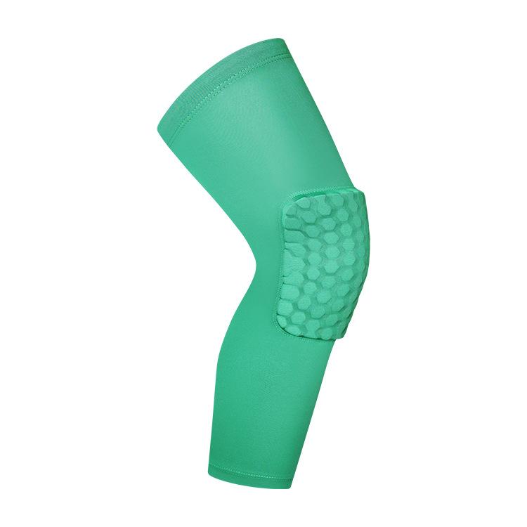 Men's Women's Running Fitness Knee Pads Outdoor Hiking Cycling Warm Sports Leg Sleeves Honeycomb Design Sponge Padding