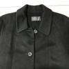BELTA BUONO 100% Kaschmir Trenchcoat/M/Schwarz/Eleganter Formeller Damenmantel(GEBRAUCHT)