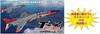 PLATZ Japan Air Force Supersonic Advanced Trainer Early Model Plastic Model Kit with Masking Sheet 1/72 Self-Defense T-2 AC-15MS