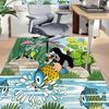 Fish Friends Carpet For Playroom Bedroom Living Room Sofa Home Decorkids Game Area Rug Nonslip Floor Mat