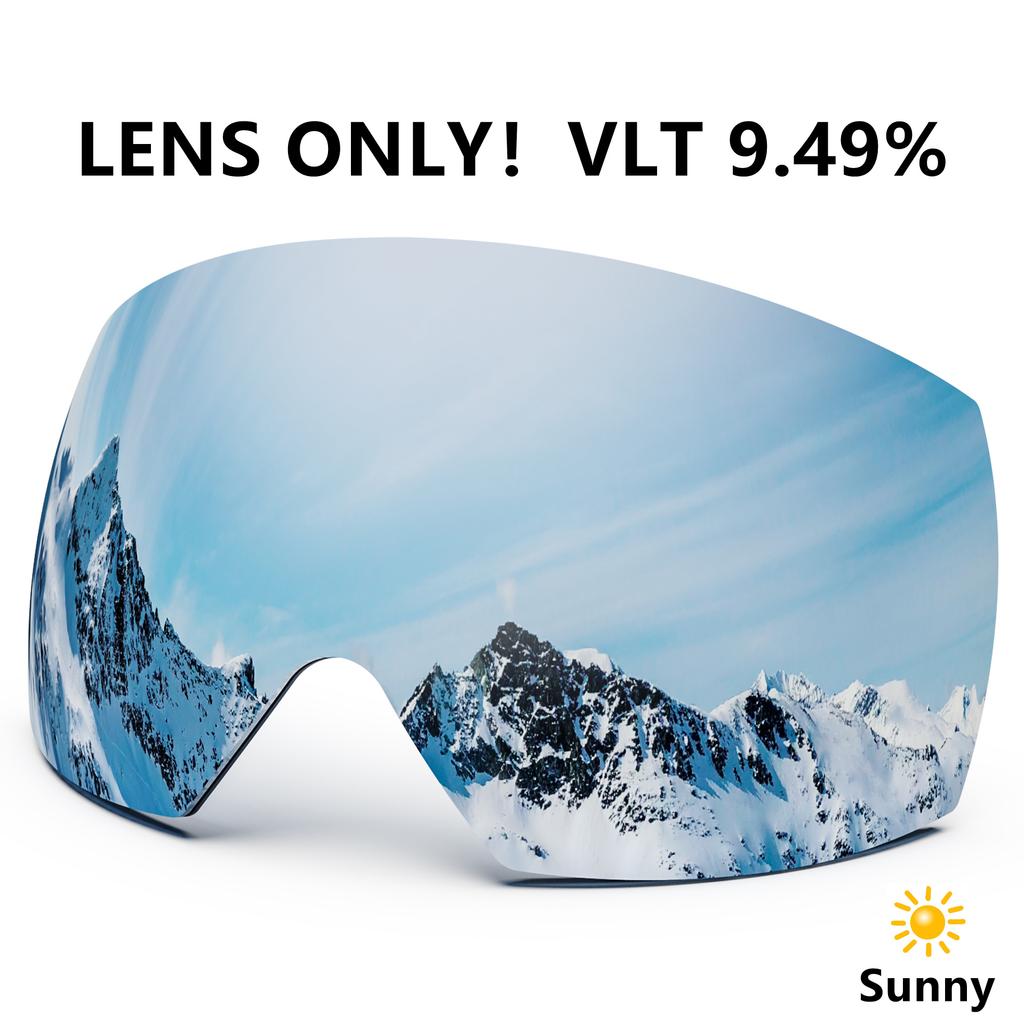 Maxjuli Ski Goggles Only Lens Anti Fog Winter Snow Sports for Men Women Youth Skiing Skating M6 Lens