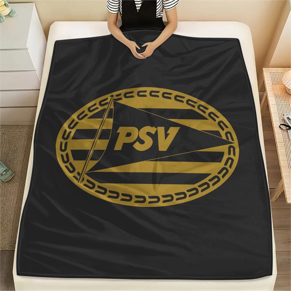 1PC Philips Sport Vereniging Patterned Flannel Blanket Suitable For All Seasons for Home Decor Warmth and Comfort Gifts Holiday Present
