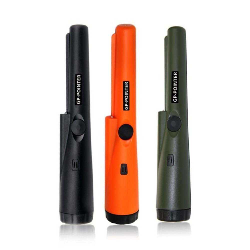 360° Scan Metal Detector With LED Lights Metal Pinpointing Rod  For Treasure Search