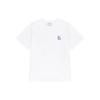New MLB Drop Shoulder Sleeve T Shirt Unisex White 3ATSM8023-07WHS