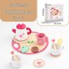 Wooden Afternoon Tea Set for Kids - Educational Role-Playing Toy