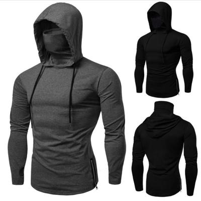 New Fitness Wear Men's Hoodie Hoodie Long Sleeve T-shirt Men's Hoodie