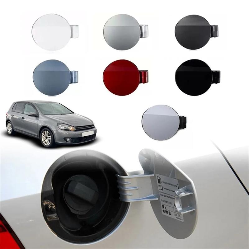 Unprimed Black Red Fuel Gas Tank Filler Door Lid Cover Flap Cap For VW Golf MK6 GTI 2009 2010 2011 2012 2013 5K6809857C GRU