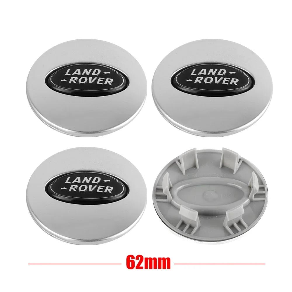 For Landrover SVR Discovery Velar L322 L405 P250 P38 Evoque Range 4PCS 62MM Car Wheel Center Cover Hub Cap Auto Accessorie