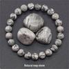 Jingde Jewelry Natural Agate Bracelet: Single-Loop Crystal Stone for Men and Women