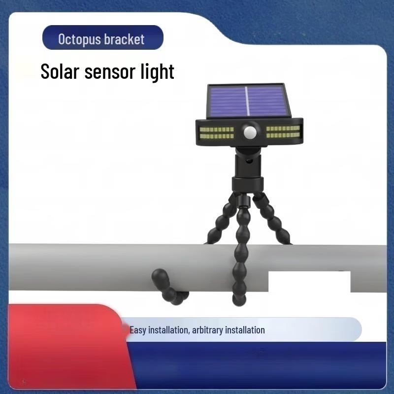 

Solar Octopus Motion Sensor Clip Lamp