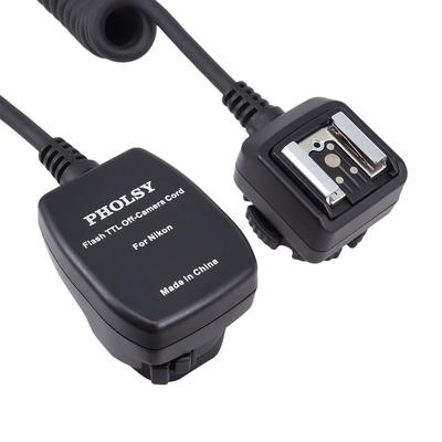 PHOLSY Shoe Cord TTL Dimming Cord M Off-camera (for Nikon) 2.0