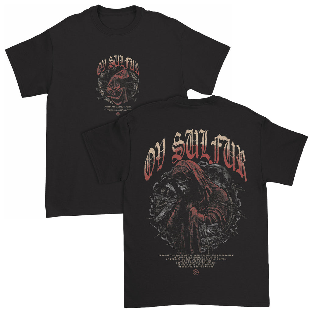 Bestes Ov Sulfur Band Grafik Baumwoll-T-Shirt Unisex Sommer Kurzarm Modemarke Tee Luxus Freizeit Vintage Retro Oberteil