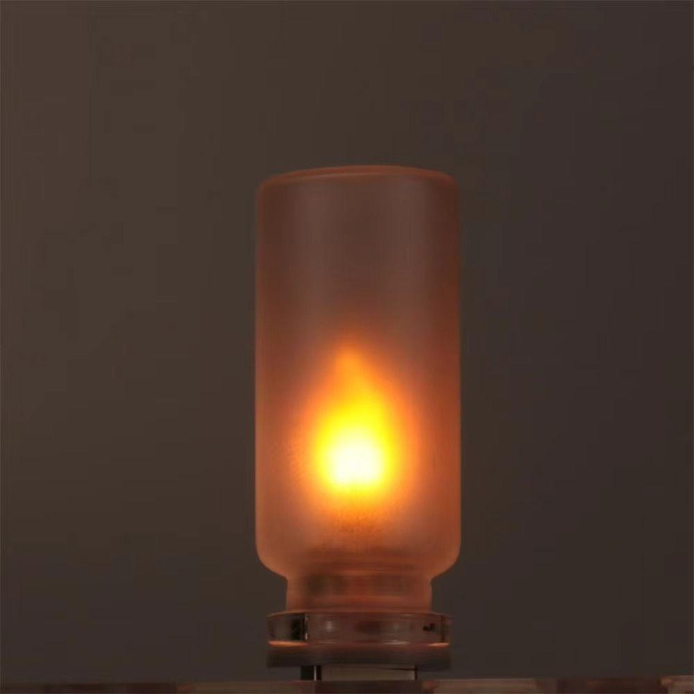 Flame Ambient Light USB Night Light Warm Yellow Bulb Decorative Lighting  Hallway