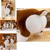 Niedliches Corgi Plüschtier Entzückende Stofftierpuppe für Kinder Weiches Teddybär Spielzeug Geburtstagsgeschenk für Mädchen 23cm Höhe