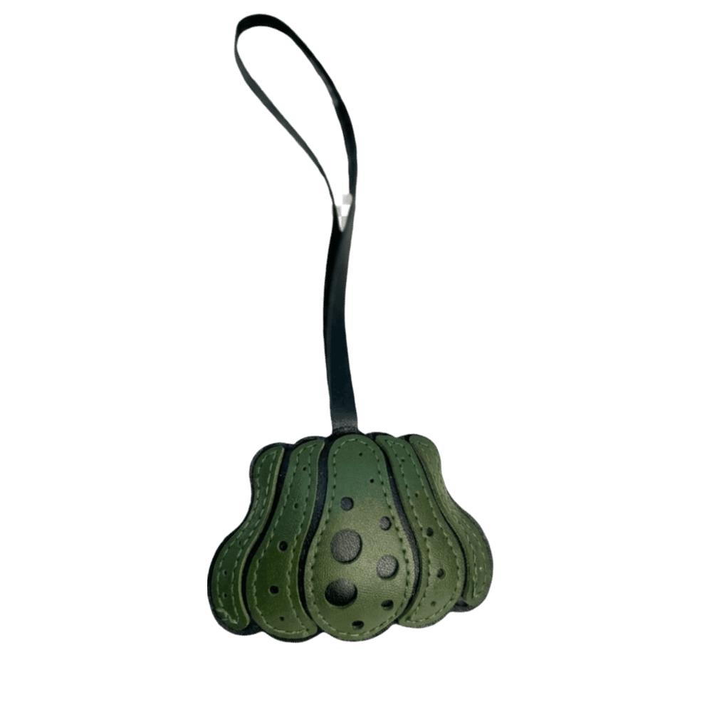Polka Dot Pumpkin Keychain Solid Color Beg Accessories Gift Halloween Bag Pendant Bag Charm