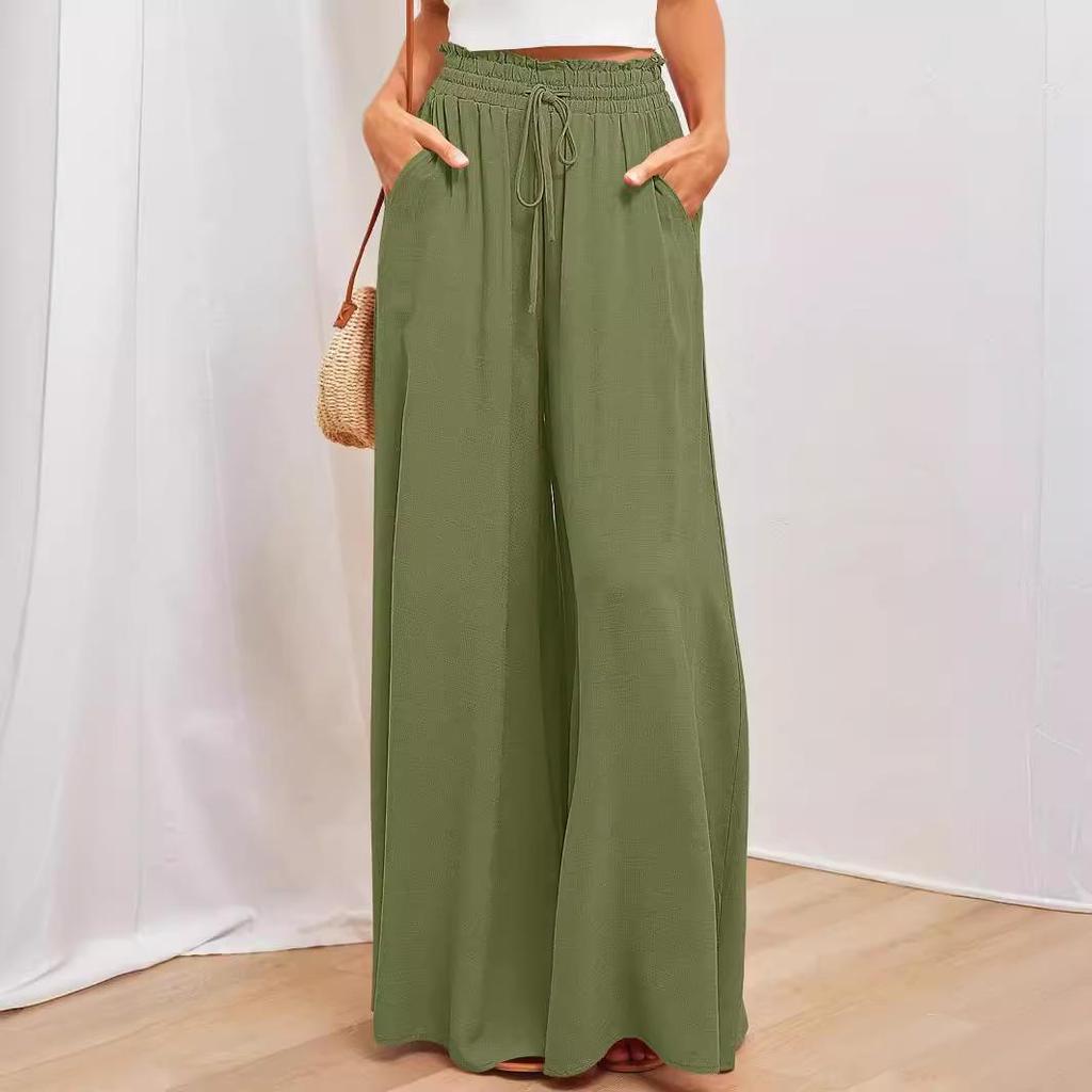 Damen Culottes mit hohem Bund und weitem Bein - Herbst-/Winterkollektion