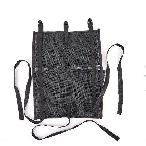 Nylon Mesh Kayak Under Seat Storage Bag Kayak Canoe Tool Organization Pouch Sheet
