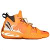 Li Ning Badfive 1 Badfive Slip Resistant Abrasion Resistant Mid top Basketball Shoes Men's Orange ABFQ015-6
