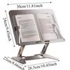 Foldable Reading Bookshelf Support Reading Bracket Tablet Stand Book Holder Tray  Students