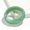 New Colorful Clear Irregular Round Acrylic Wide Bangle for Women Statement Resin Chunky Stackable Bracelets Couple Jewelry Gift