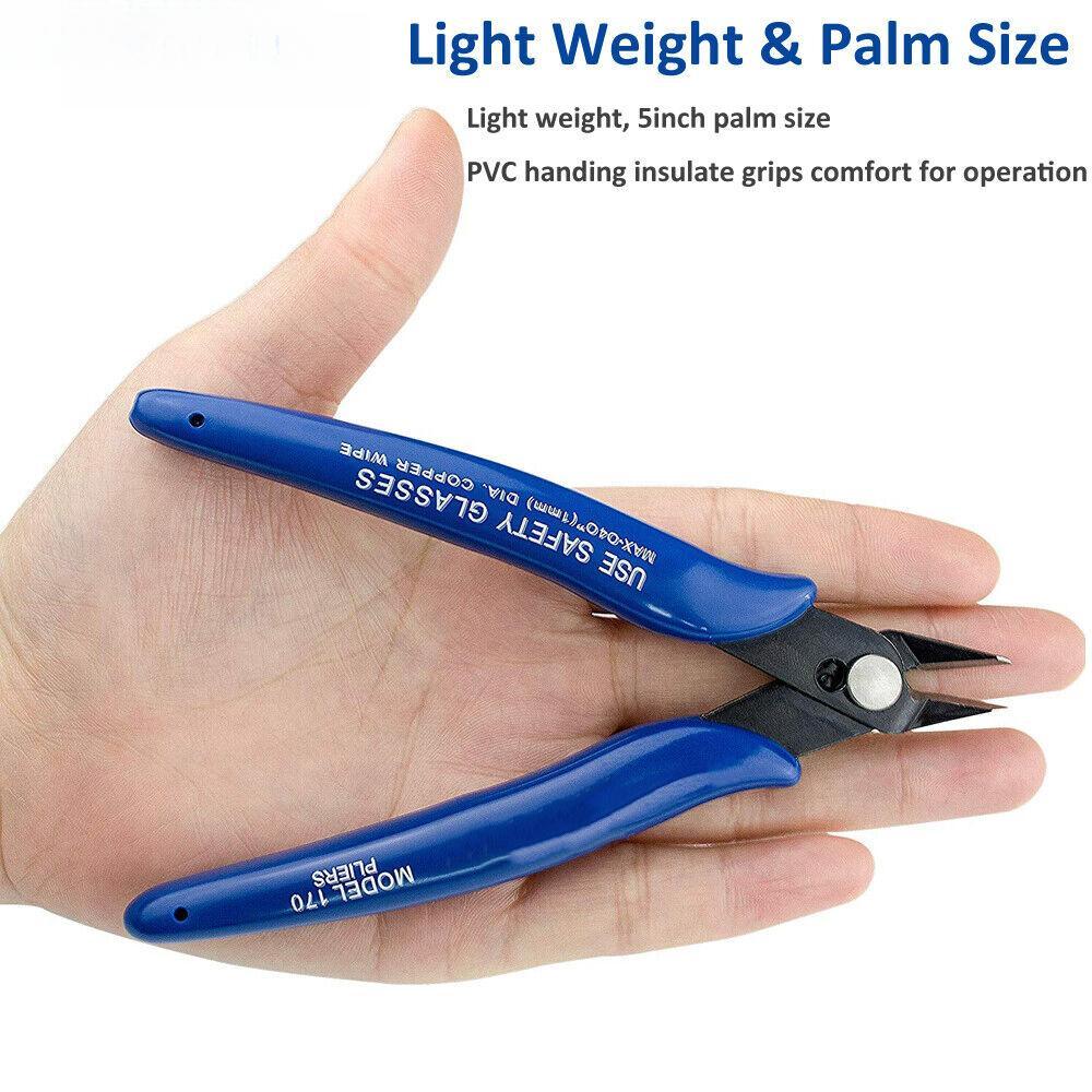 1PC170 Oblique Pliers Plastic Nozzle Electronic Scissors Oblique Nozzle Pliers DIY Ruyi Shear Pliers Thin Mouth Repair