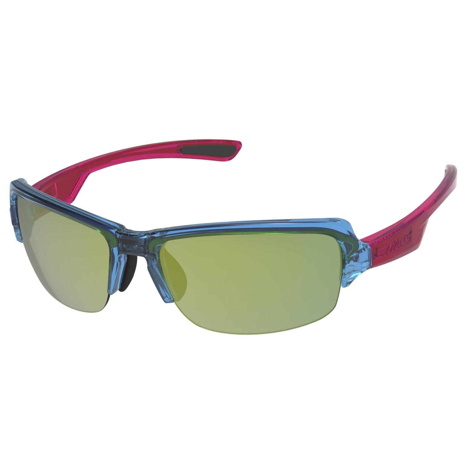 

SWANS Sports Sunglasses DF Mirror Lens Model BLPI Clear Blue x Clear Pink x Clear Pink DF-1601
