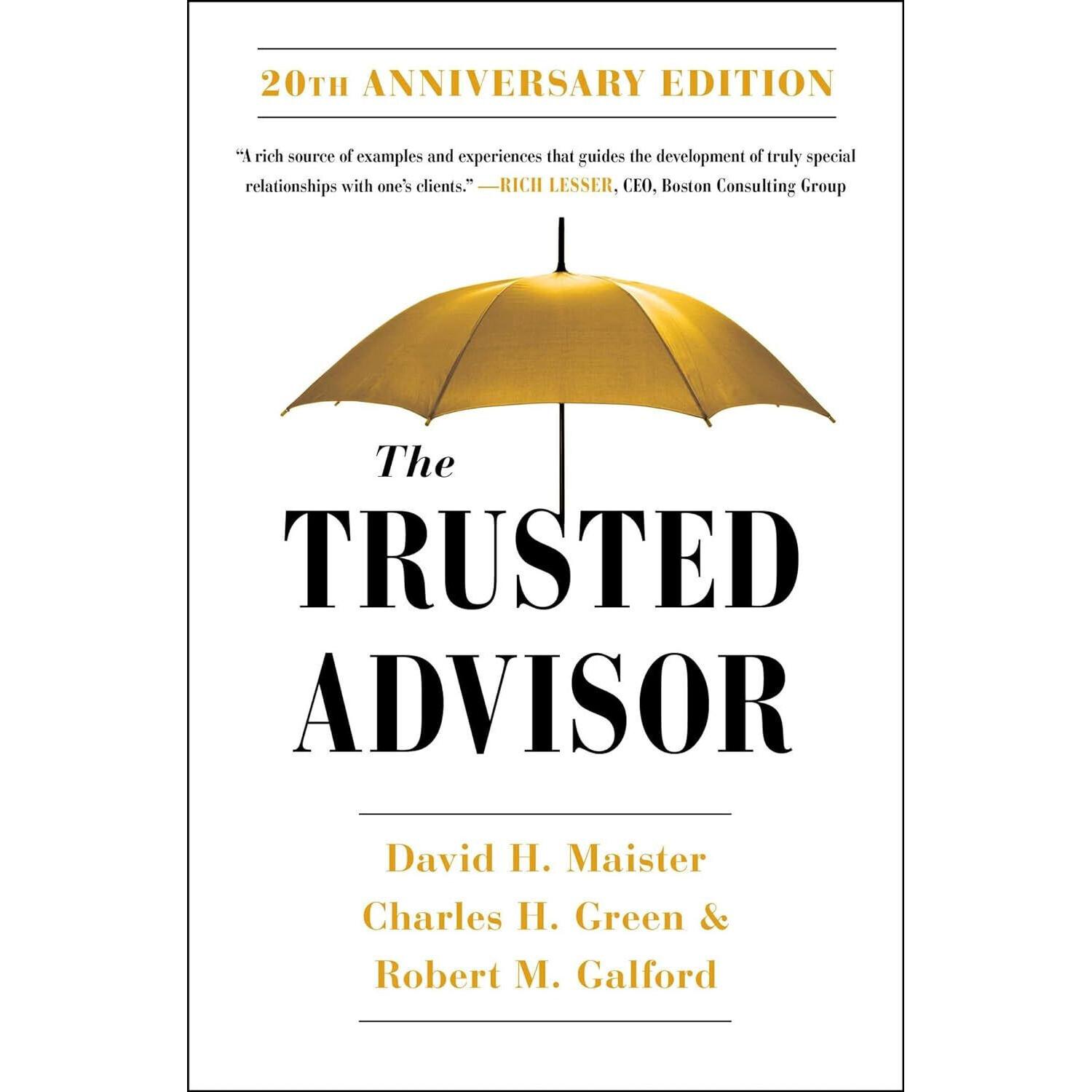 TRUSTED ADVISOR 20TH ANNIVERSARY EDITION Paperback a662 us1476 2%