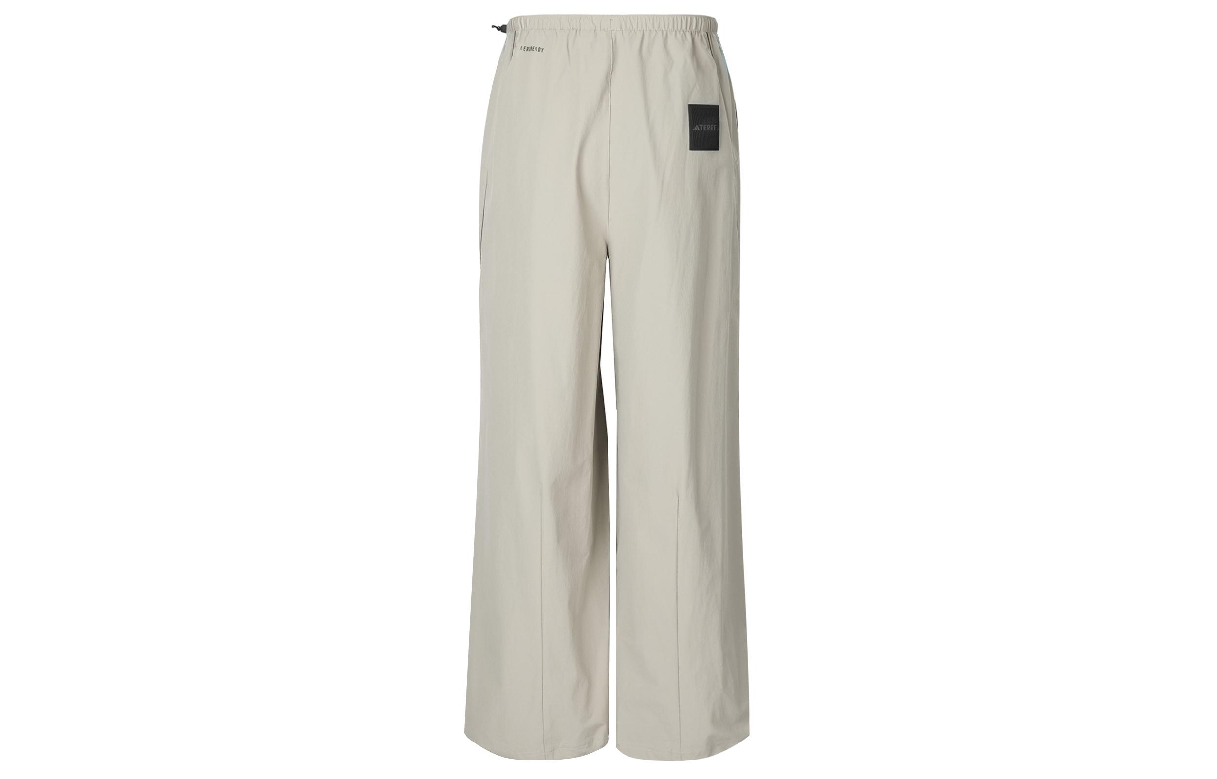 Adidas x NATIONAL GEOGRAPHIC Knitted Sweatpants Women s Light Sesame Taupe JD5846 XL