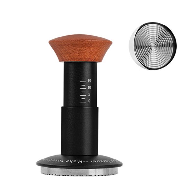 Adjustable Pressure Coffee Tamper Espresso Machine Tamper Coffee Grounds Tamper Perfect Gift for Espresso Lovers
