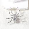 Brooch Spider Necklace Opening Ring Insect Ear Studs Chic Exaggerated Spider Jewelry Set  Party